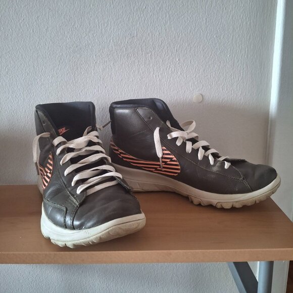 Blazer Spikeless Golf Shoes Khaki Green/Orange Size 9 - Picture 2 of 6